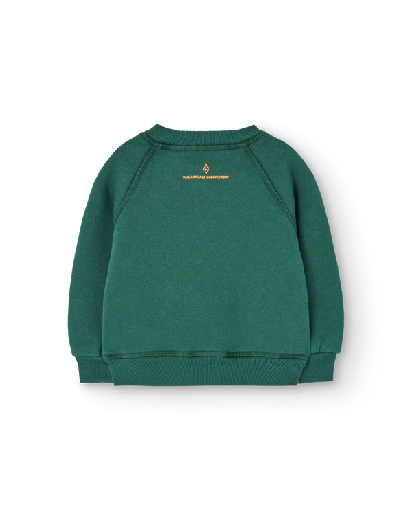Love Green Jackal Sweatshirt PRODUCT BACK