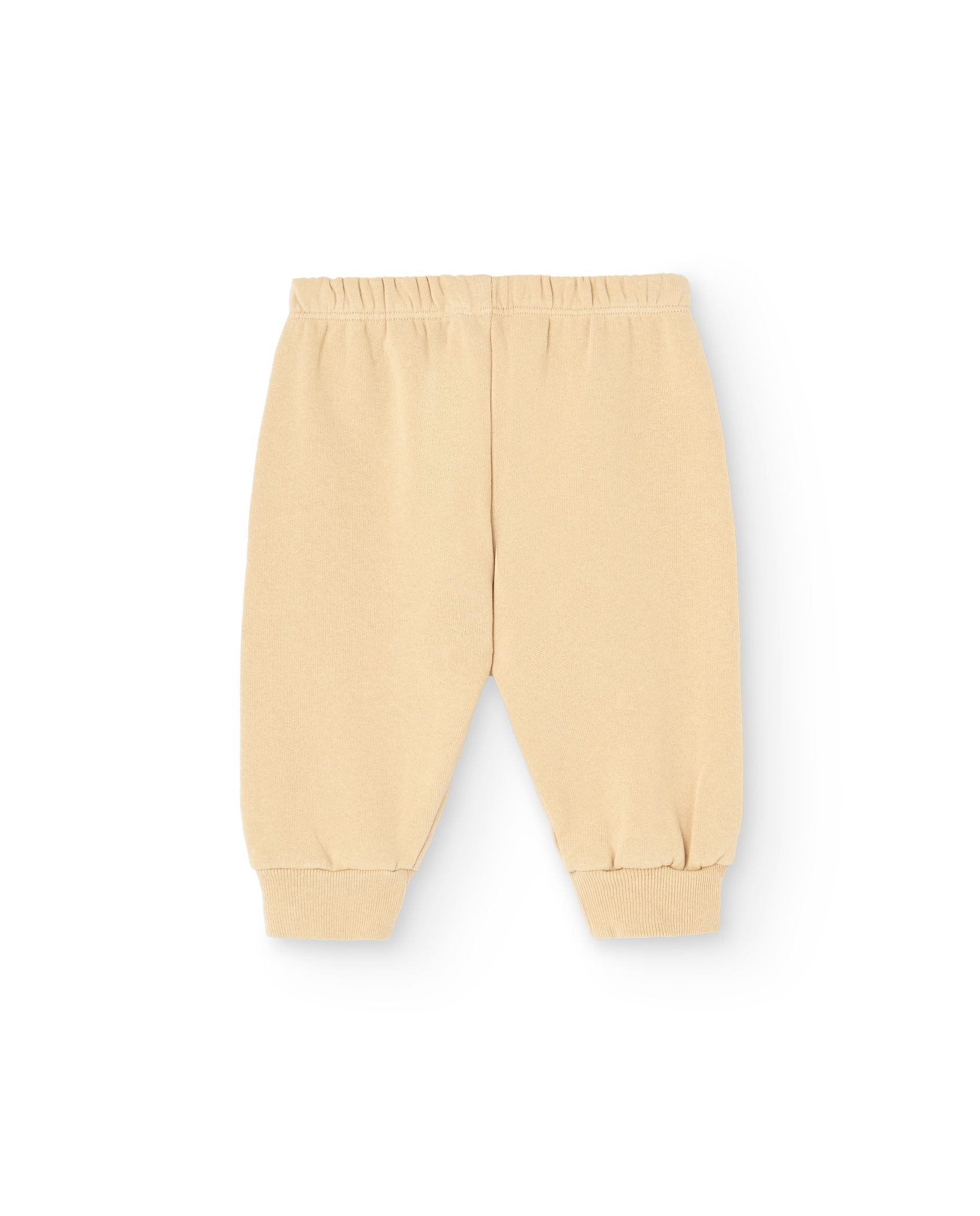 Soft Brown Pika Sweatpants PRODUCT BACK