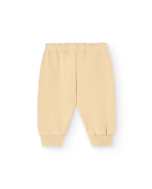 Soft Brown Pika Sweatpants PRODUCT BACK