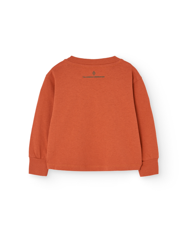 Red Wapiti Long Sleeve T-Shirt PRODUCT BACK