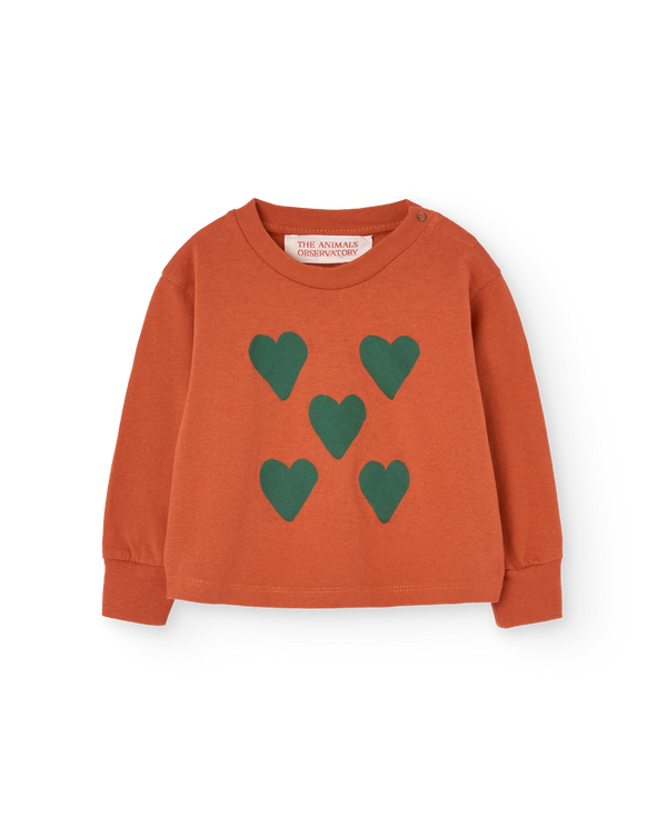 Red Wapiti Long Sleeve T-Shirt PRODUCT FRONT