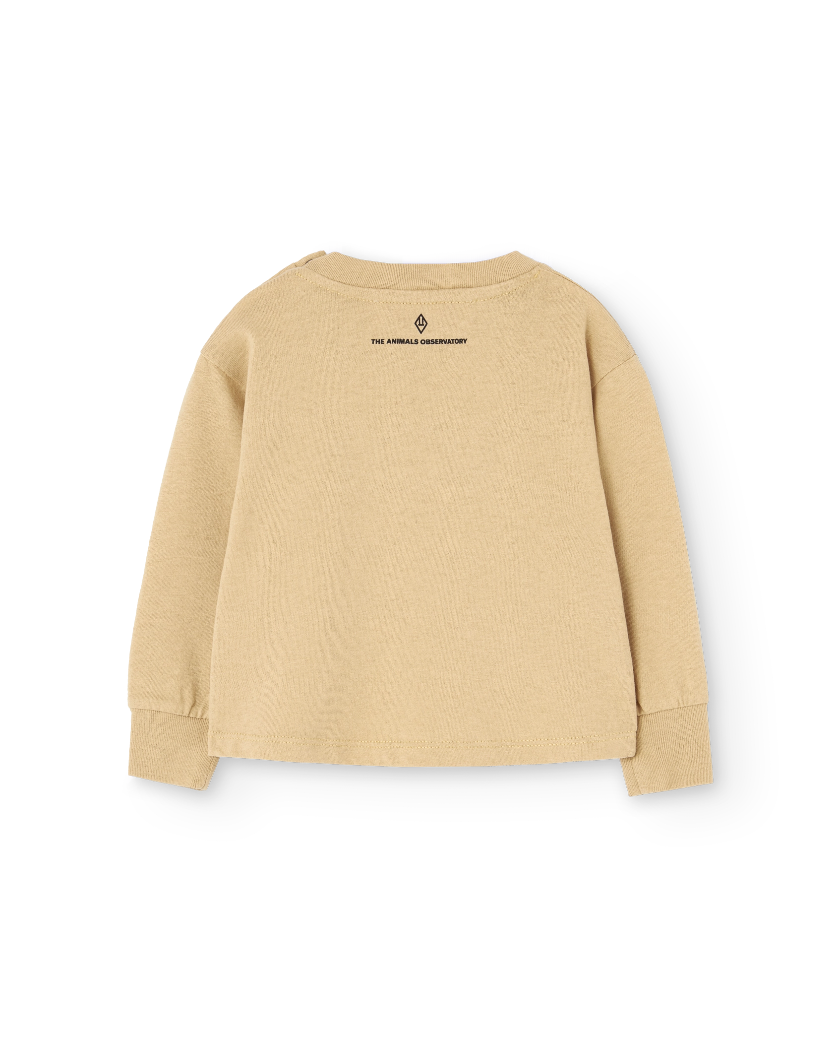 Brown Wapiti Long Sleeve T-Shirt PRODUCT BACK