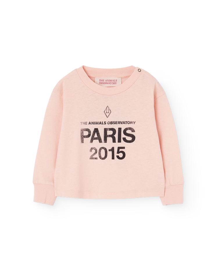 Coral Wapiti Long Sleeve T-Shirt COVER