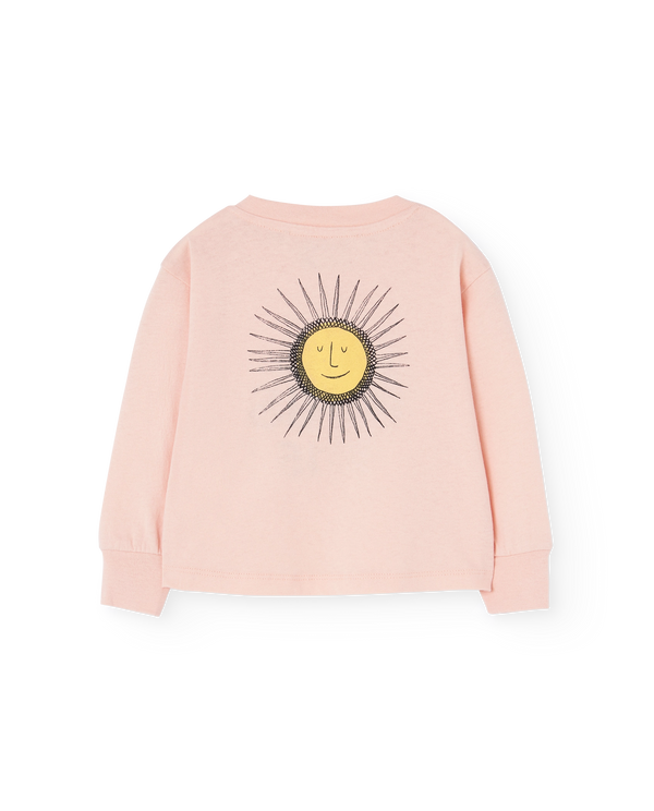 Coral Wapiti Long Sleeve T-Shirt PRODUCT BACK