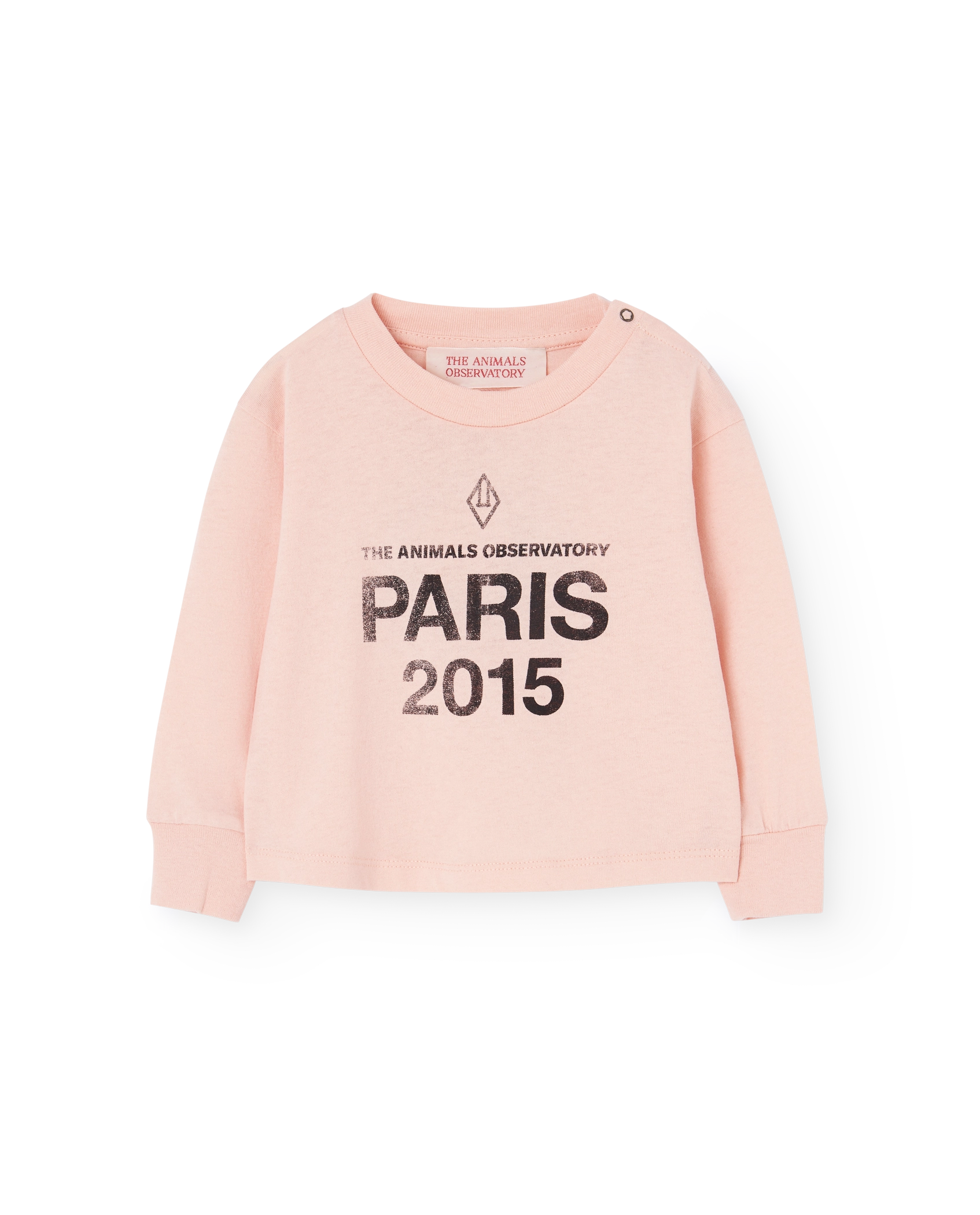 Coral Wapiti Long Sleeve T-Shirt PRODUCT FRONT