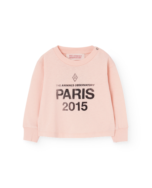 Coral Wapiti Long Sleeve T-Shirt PRODUCT FRONT