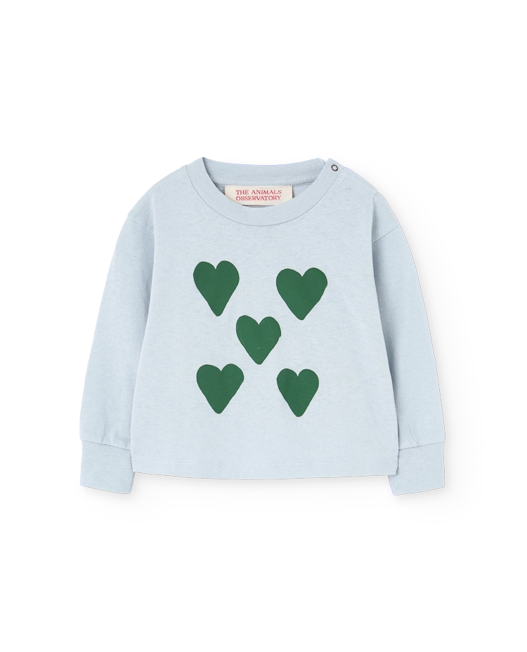 Blue Wapiti Long Sleeve T-Shirt COVER