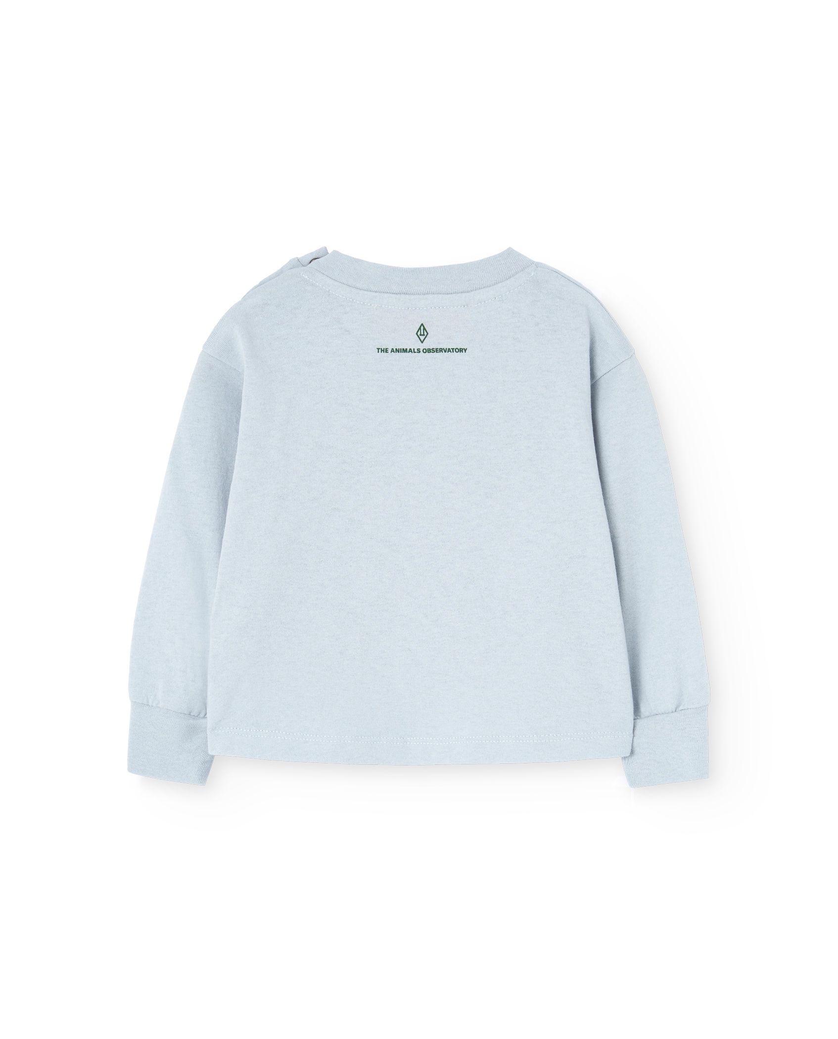 Blue Wapiti Long Sleeve T-Shirt PRODUCT BACK