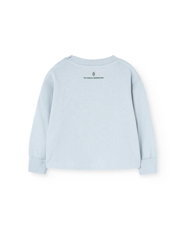 Blue Wapiti Long Sleeve T-Shirt PRODUCT BACK