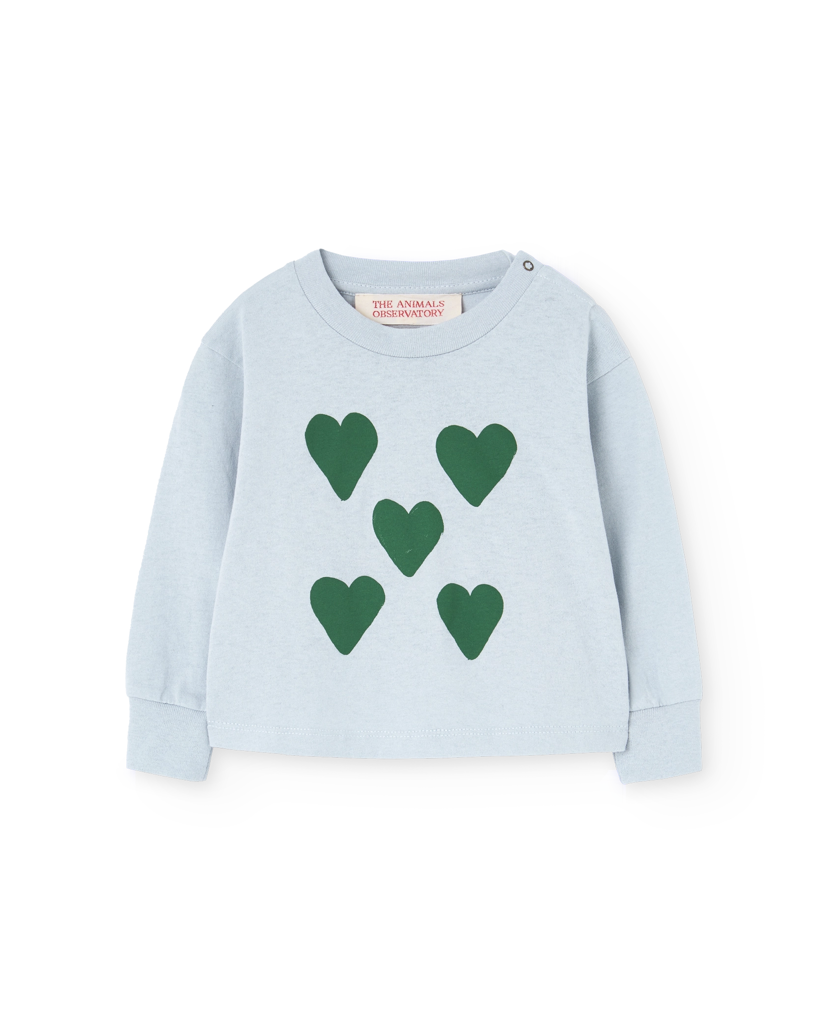 Blue Wapiti Long Sleeve T-Shirt PRODUCT FRONT