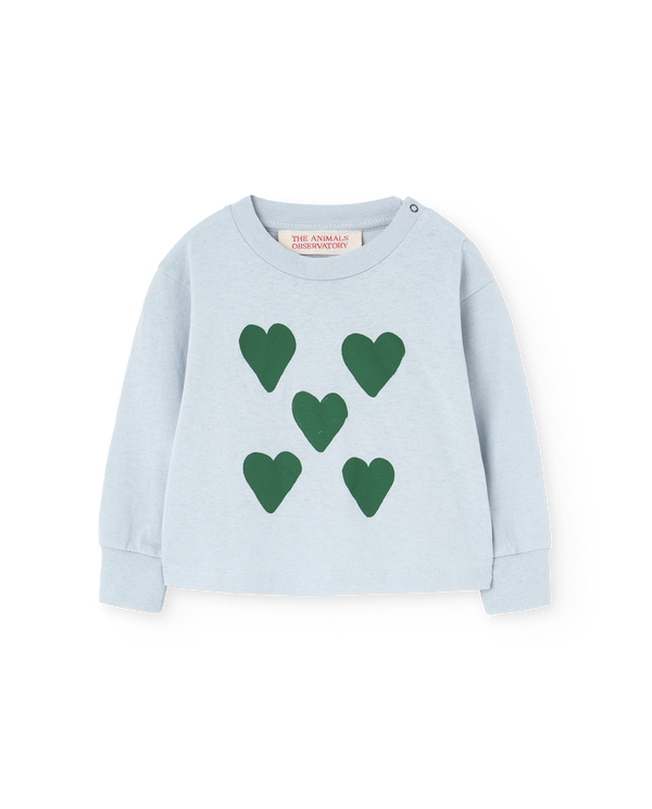 Blue Wapiti Long Sleeve T-Shirt PRODUCT FRONT