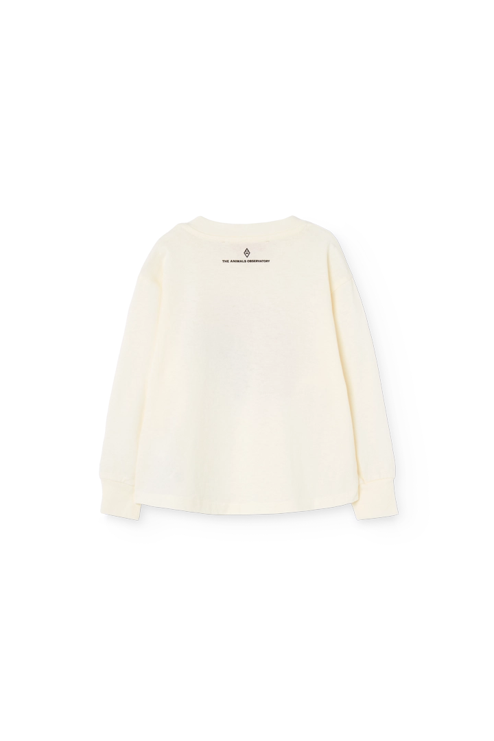 White Wapiti Long Sleeve T-Shirt PRODUCT BACK