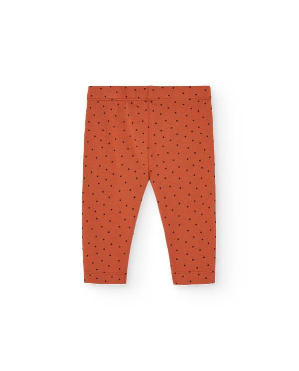 Fig Red Penguin Leggings PRODUCT BACK