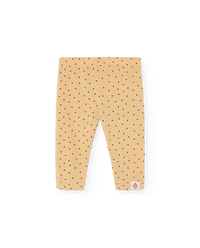 Soft Brown Penguin Leggings COVER