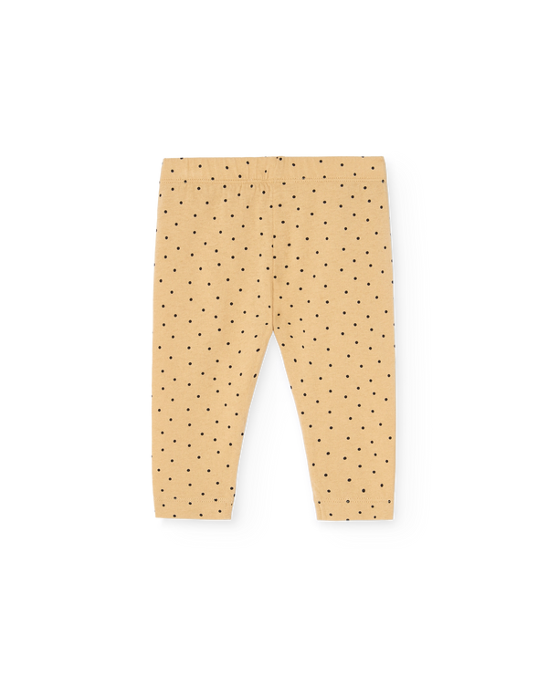 Soft Brown Penguin Leggings PRODUCT BACK