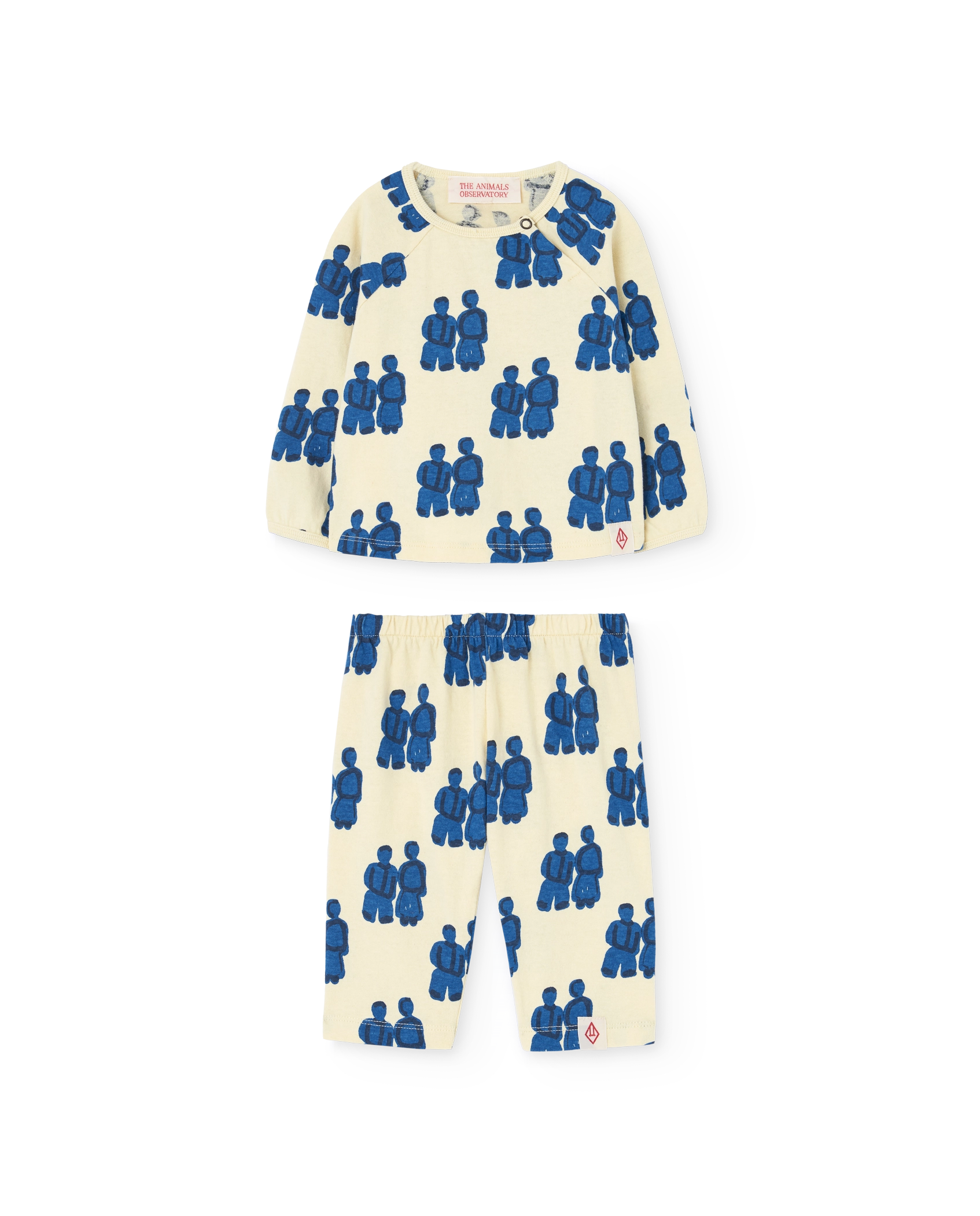 Flan Yellow Daug Baby Set PRODUCT FRONT