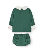 Green Newt Dress PRODUCT BACK