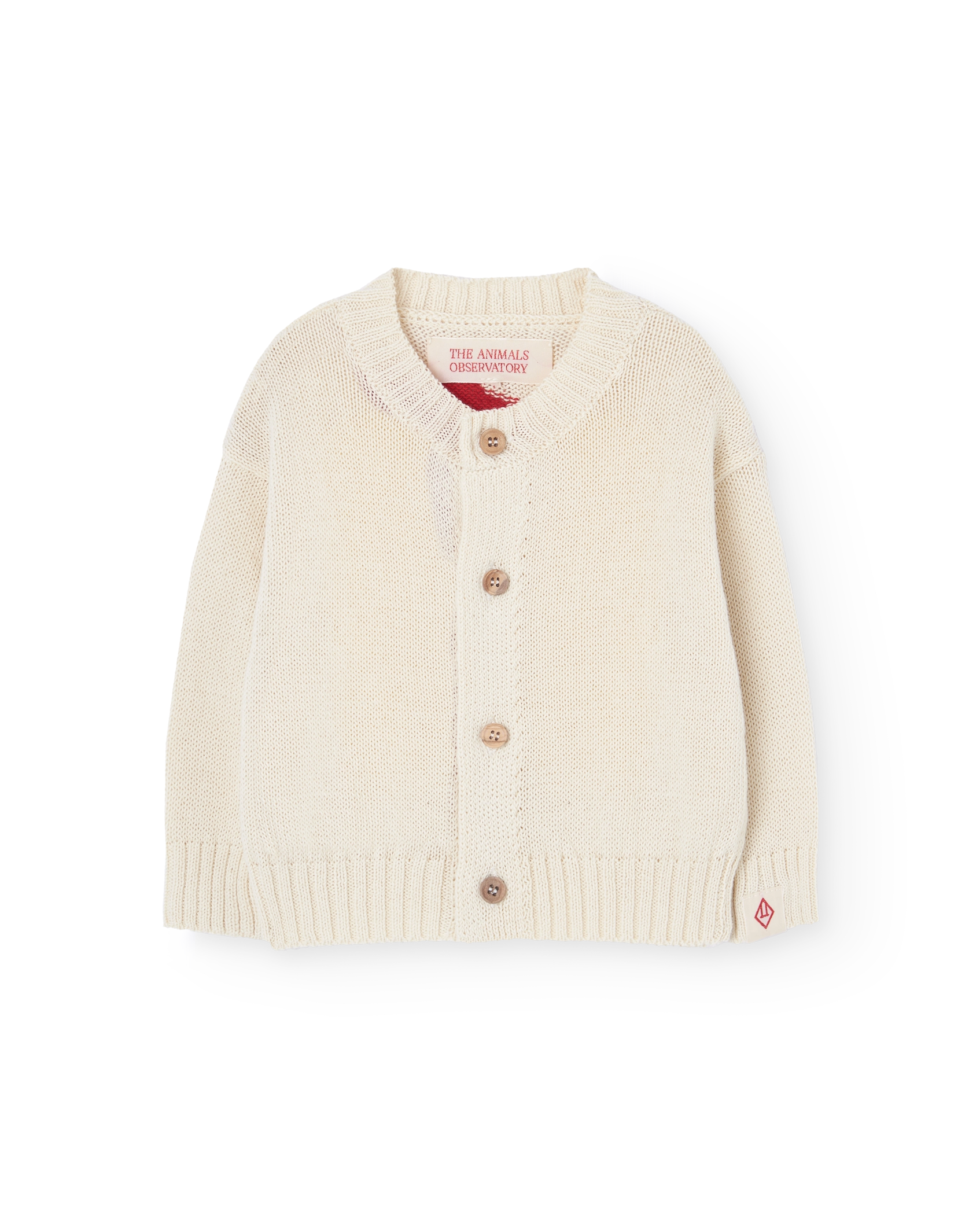 Ecru Serval Cardigan PRODUCT FRONT