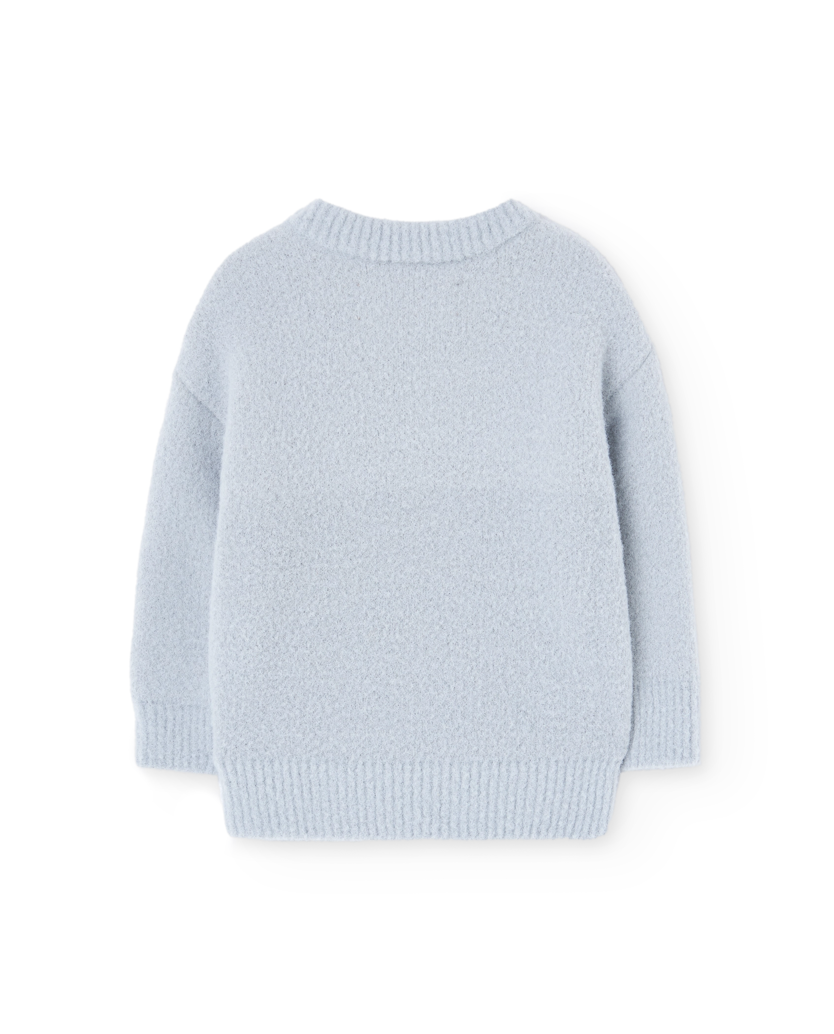 Grey Bobcat Sweater PRODUCT BACK