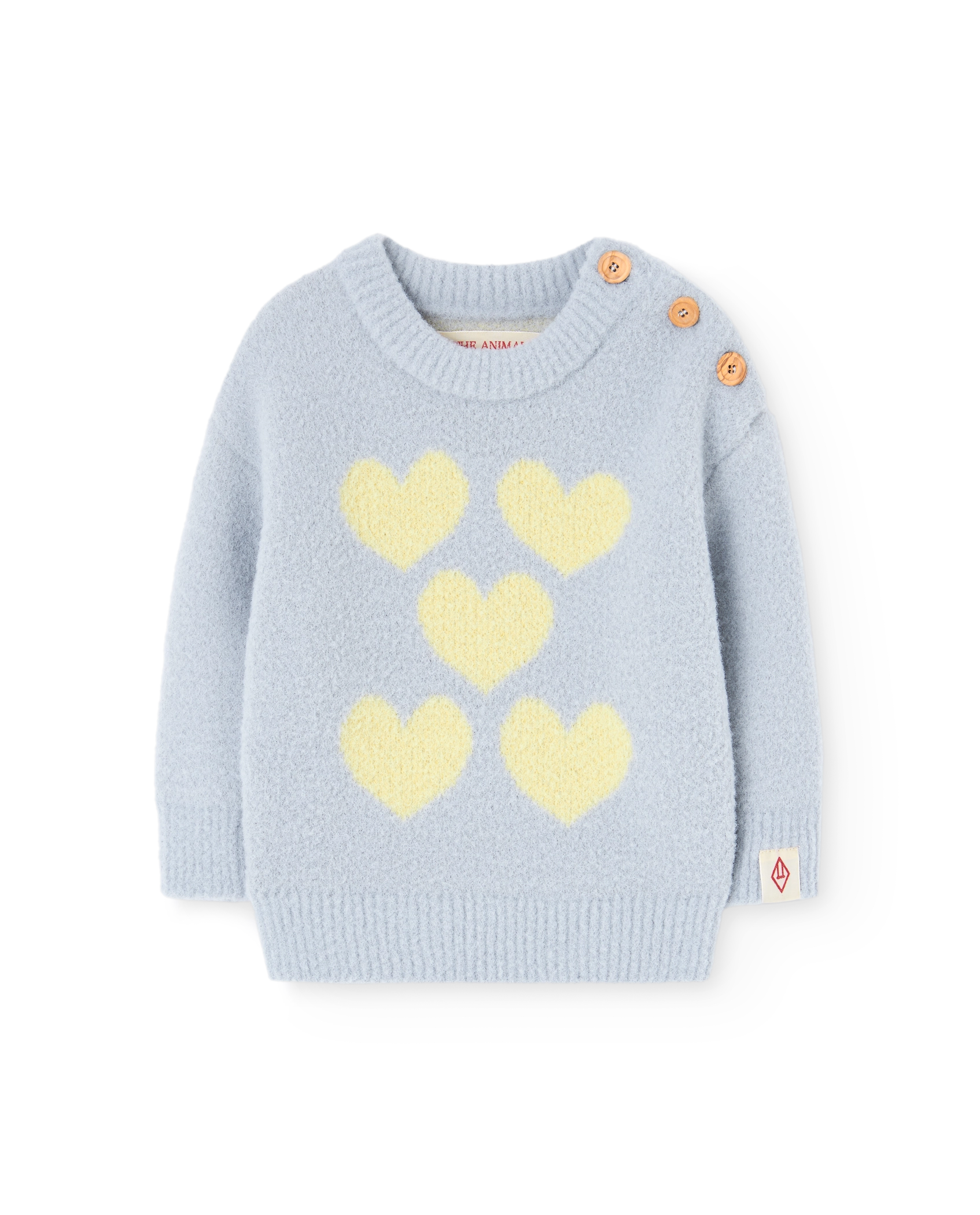 Grey Bobcat Sweater PRODUCT FRONT