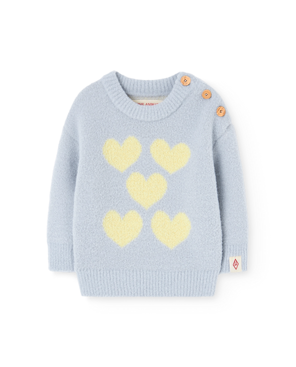 Grey Bobcat Sweater PRODUCT FRONT