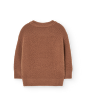 Brown Bobcat Sweater PRODUCT BACK