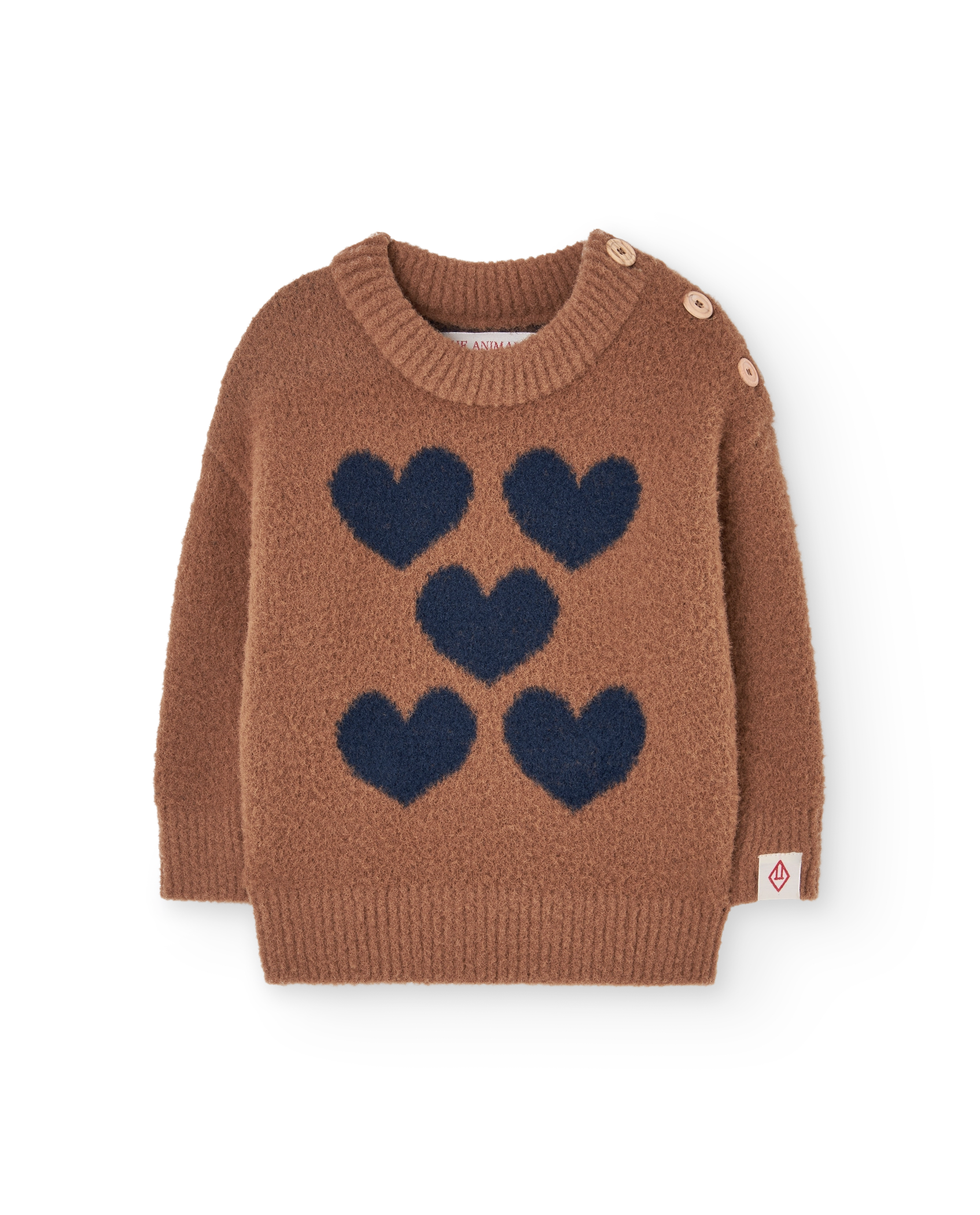 Brown Bobcat Sweater PRODUCT FRONT