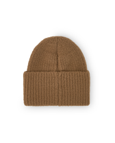 Soft Brown Bongo Beanie PRODUCT BACK