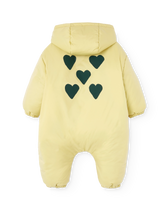 Soft Yellow Bumblebee Jacket Jumpsuit PRODUCT BACK