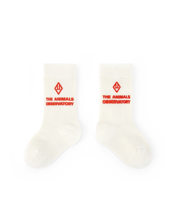 Raw White Avocet Socks COVER