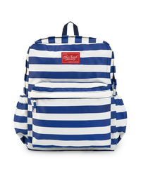 Stripes Navy Addax Backpack COVER