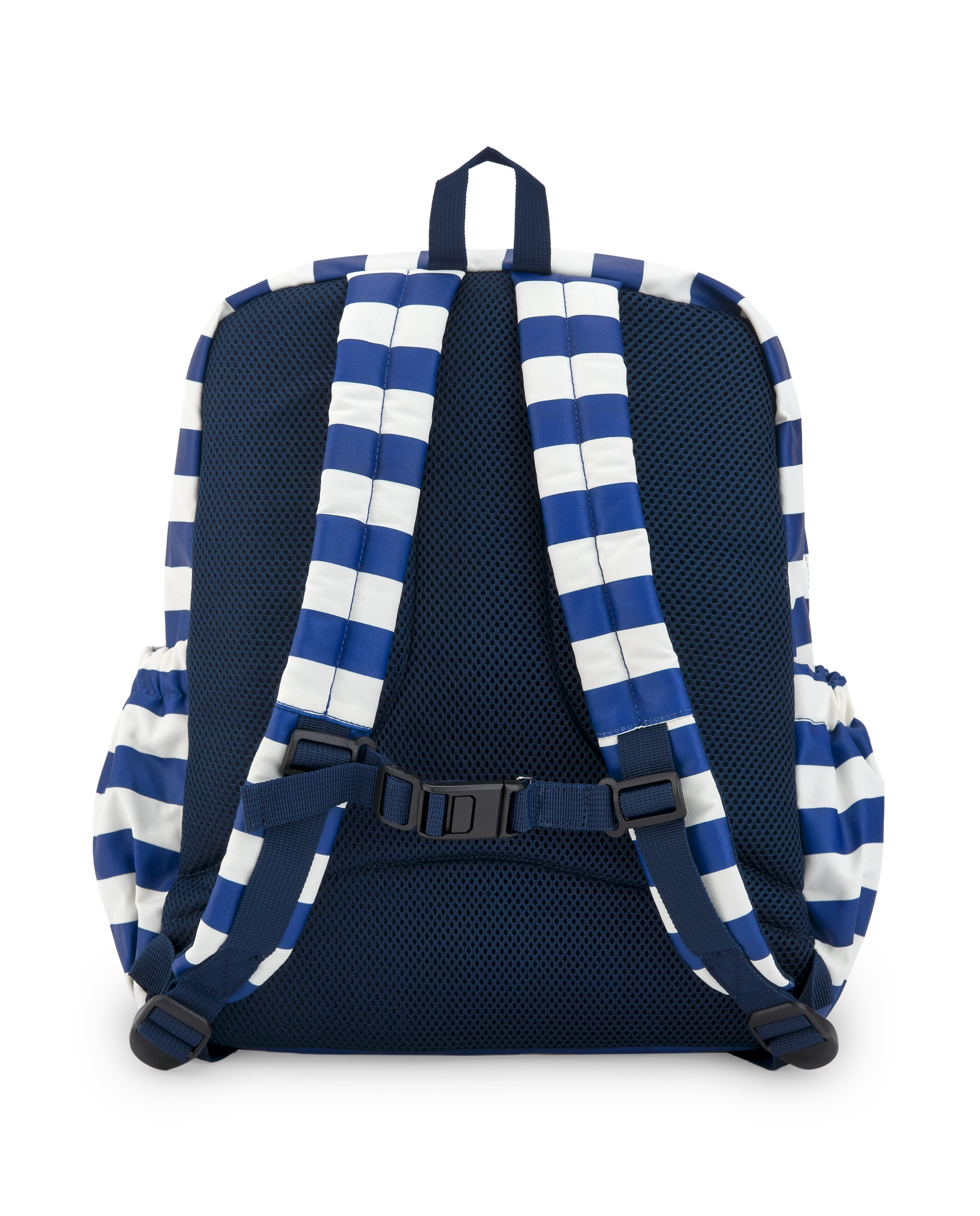 Stripes Navy Addax Backpack PRODUCT BACK