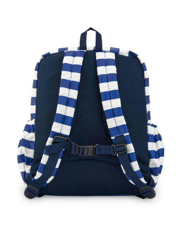 Stripes Navy Addax Backpack PRODUCT BACK