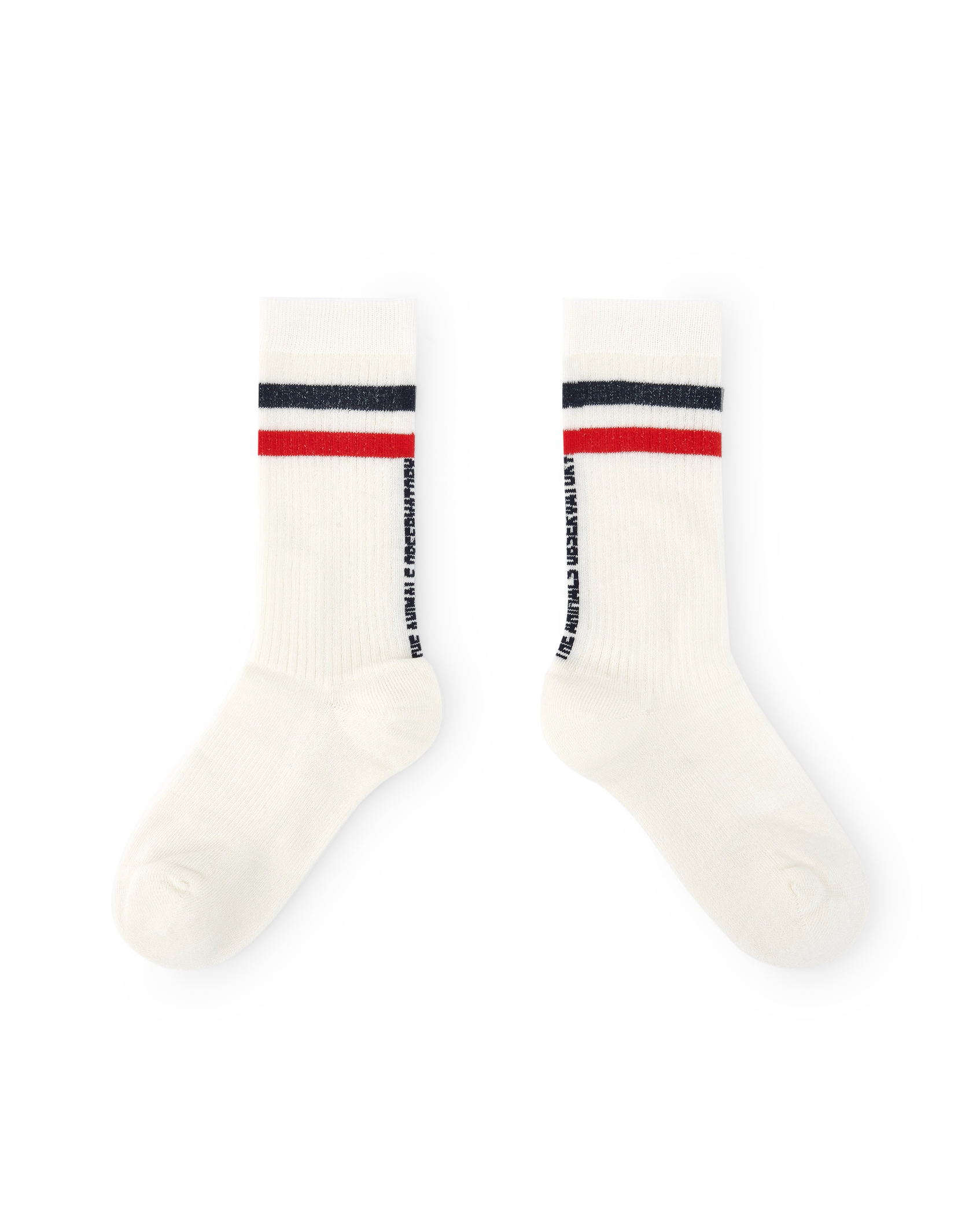 Raw White Skunk Socks PRODUCT FRONT