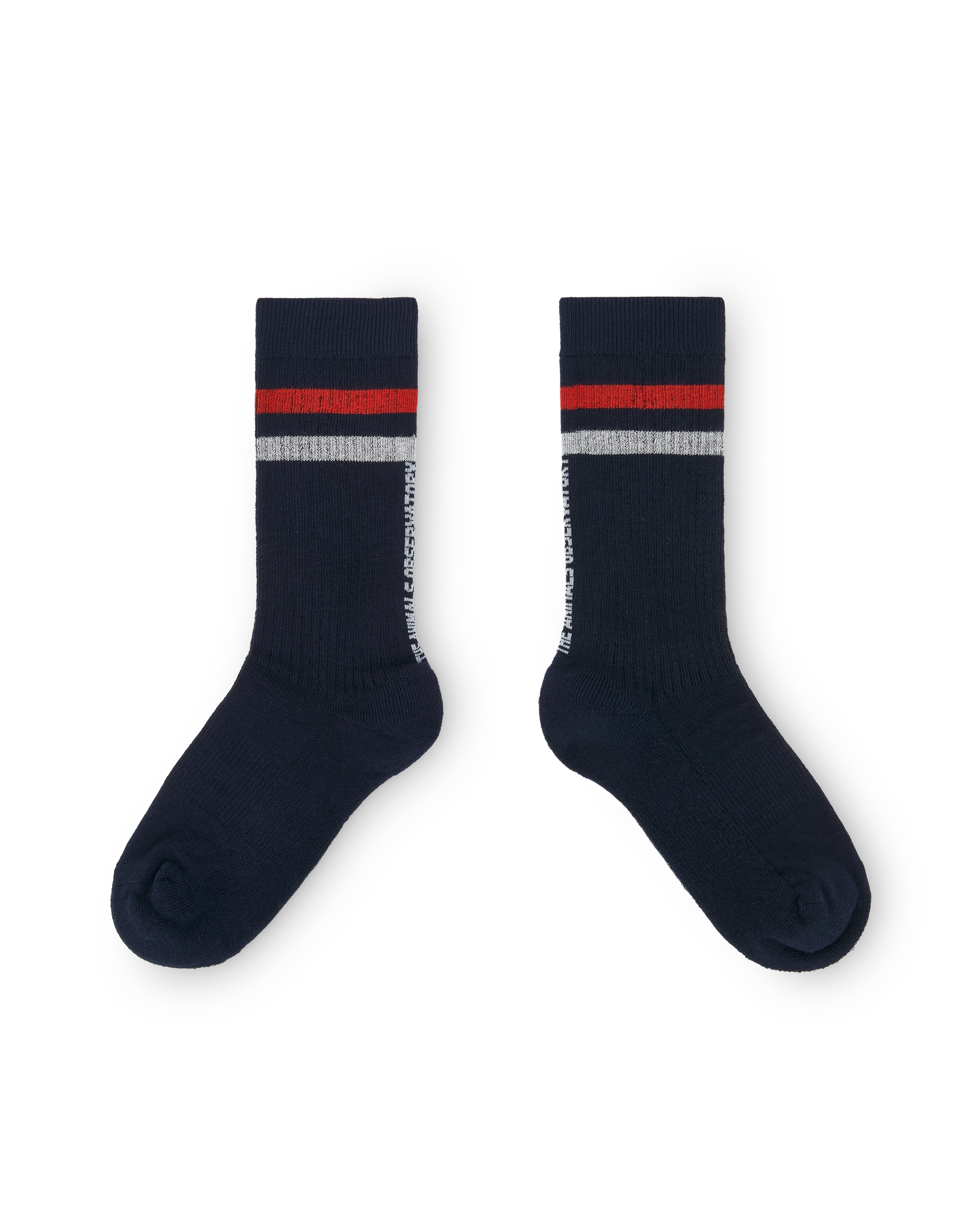 Navy Skunk Socks PRODUCT FRONT