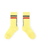 Yellow Skunk Socks PRODUCT FRONT