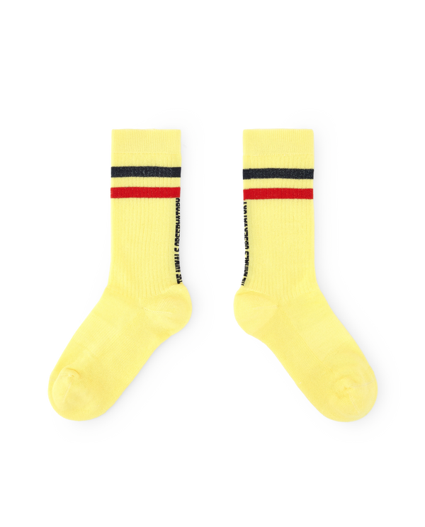 Yellow Skunk Socks PRODUCT FRONT