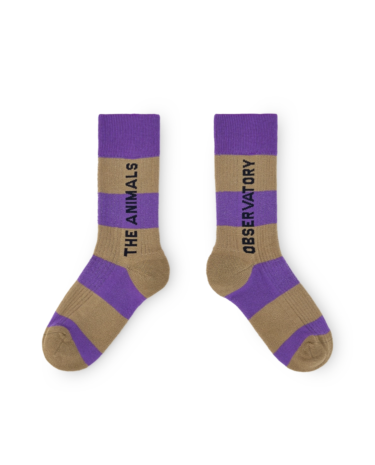 Purple Worm Socks COVER