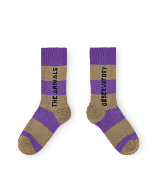 Purple Worm Socks PRODUCT FRONT