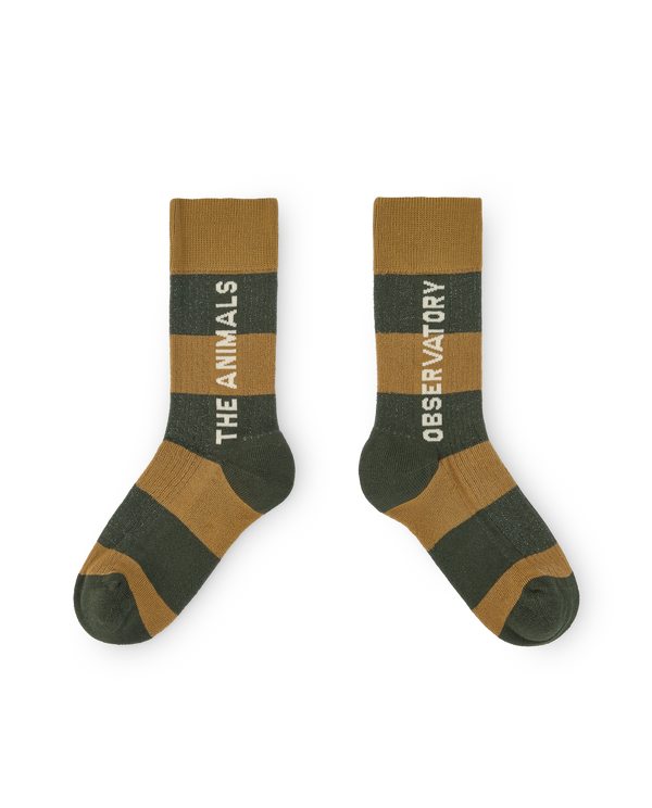 Brown Worm Socks PRODUCT FRONT