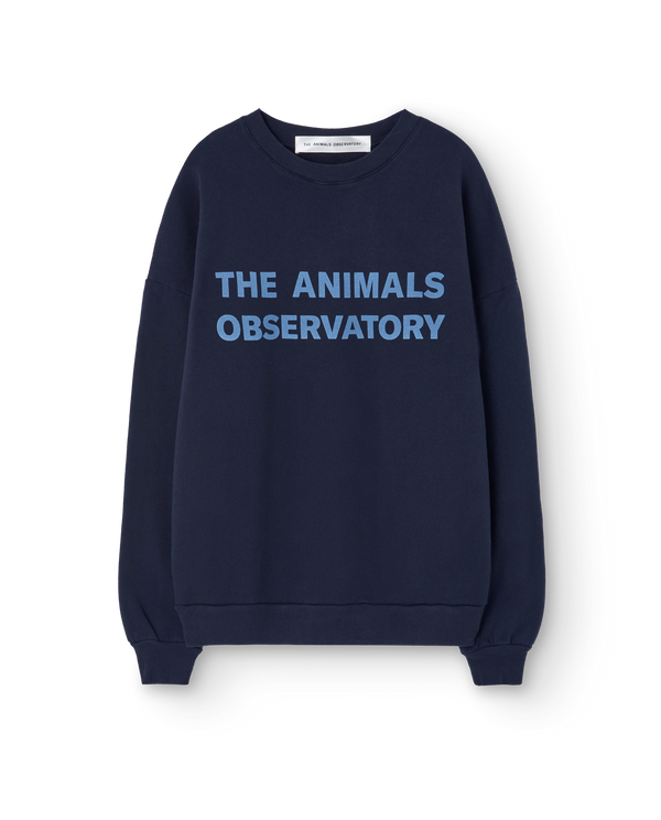 Navy Leo Sweatshirt PRODUCT FRONT