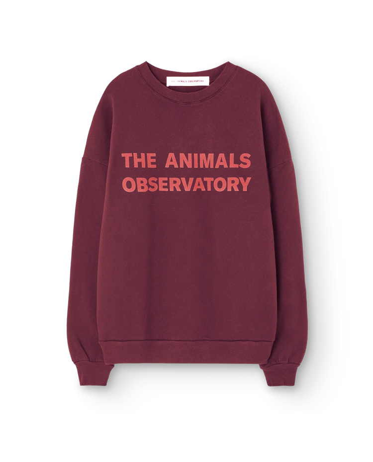 Browned Garnet Leo Sweatshirt COVER