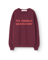 Browned Garnet Leo Sweatshirt PRODUCT FRONT