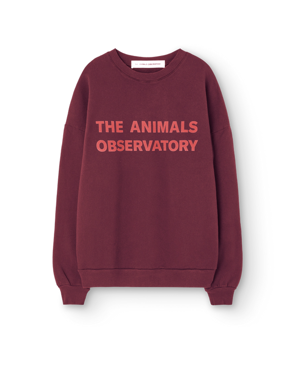 Browned Garnet Leo Sweatshirt PRODUCT FRONT