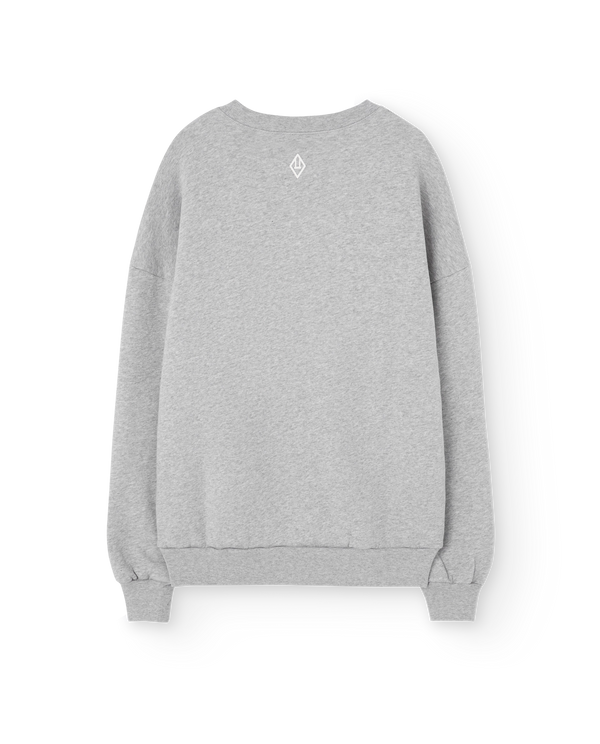 Grey Leo Sweatshirt PRODUCT BACK