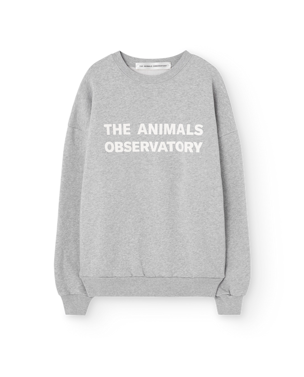 Grey Leo Sweatshirt PRODUCT FRONT