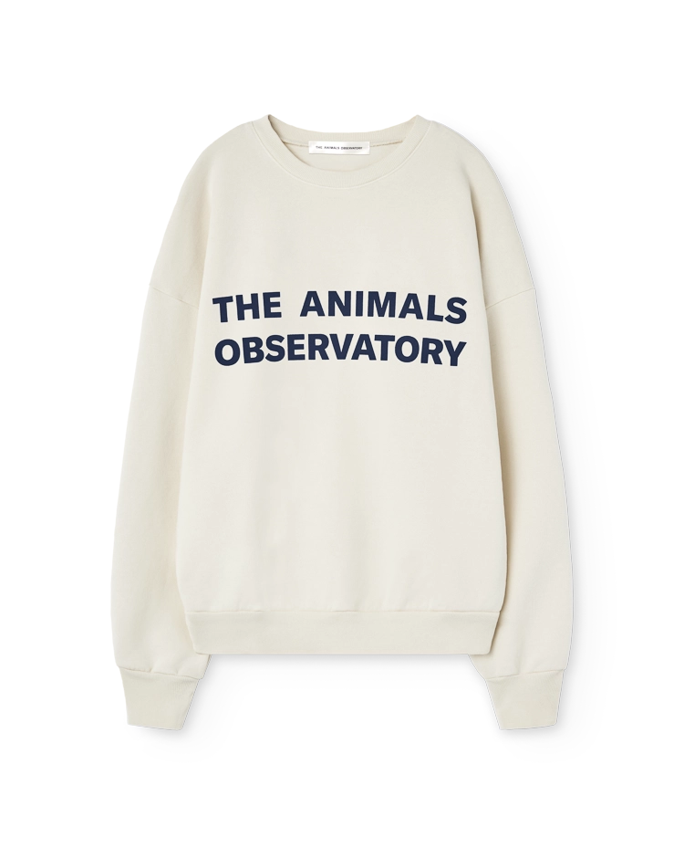 Raw White Leo Sweatshirt COVER