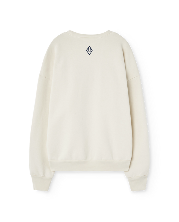 Raw White Leo Sweatshirt PRODUCT BACK