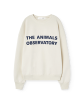 Raw White Leo Sweatshirt PRODUCT FRONT
