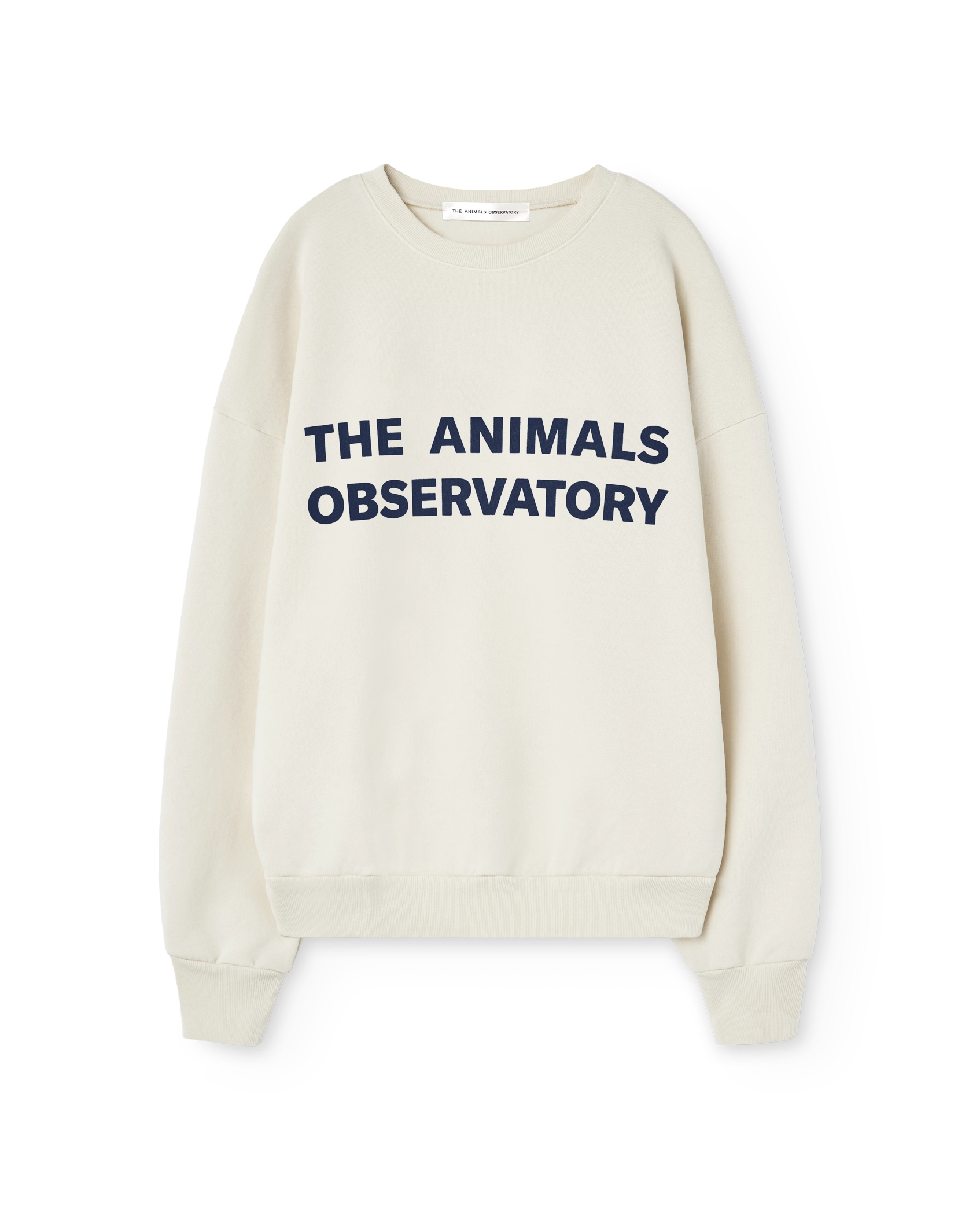 Raw White Leo Sweatshirt PRODUCT FRONT